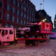 A flatbed removes a truck from the convoy after police cleared Wellington Street, previously occupied by the Freedom Convoy in Ottawa, on February 19, 2022. - Ottawa Police Services barricaded Wellington St. around Parliament Hill, clearing up the trucks and the camps that had been in Ottawa since January 28, 2022. Police in Canada deployed to dislodge the final truckers and protesters from downtown Ottawa, in a mostly peaceful operation aimed at bringing an end to three weeks of demonstrations over Covid-19 health rules. (Photo by Andrej Ivanov / AFP)